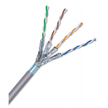 F/FTP 4pair Cables (STP / Foiled Twisted Pair)