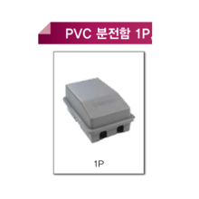 PVC 분전함-1P