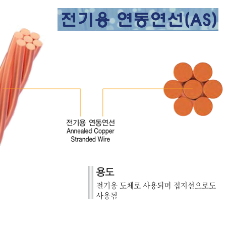 전기용 연동연선 AS