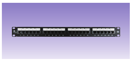 cat5E patch pannel 12p